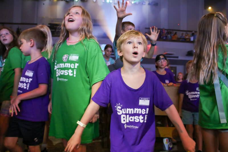 Pathfinder Church's amped-up, week-long, half-day kids camp!